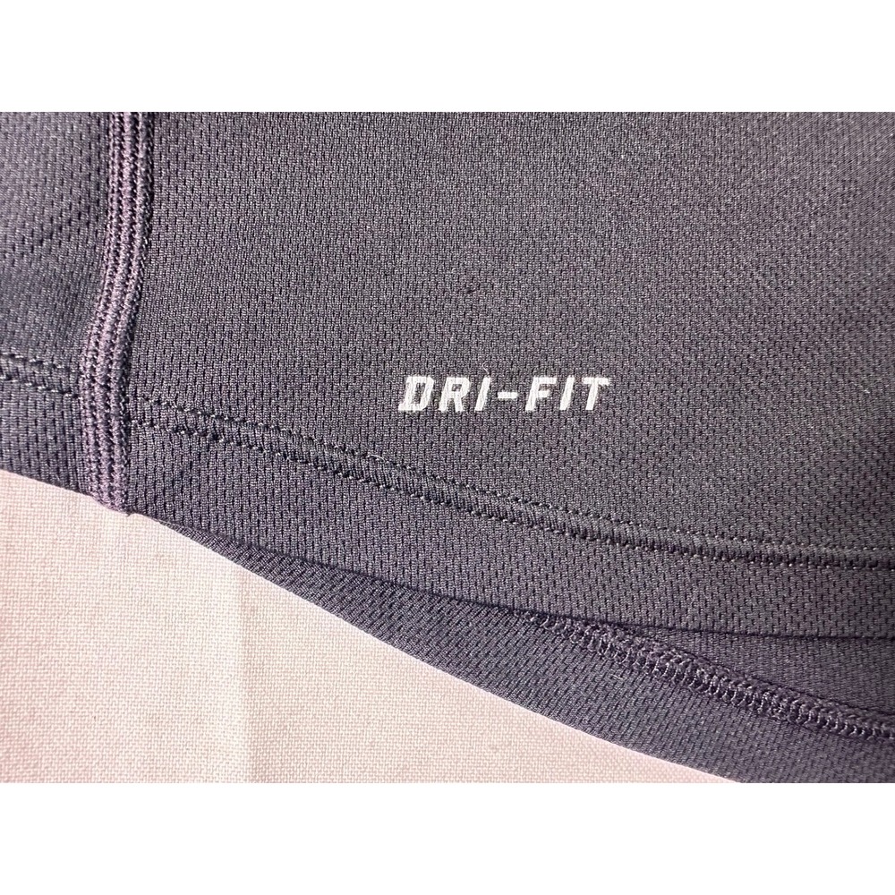 Nike Dri-Fit Tank Top Womens Small Black Racerback Mesh Training Athletic Retro - Picture 3 of 6